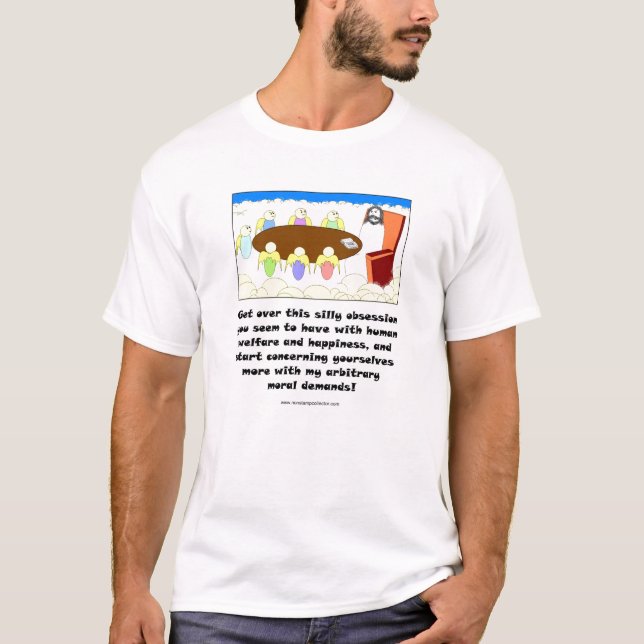 Skulle vad Jesus INTE gör? 2 Tee Shirt (Framsida)