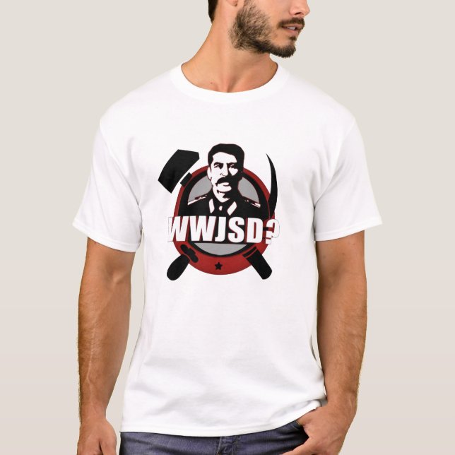 Skulle vad Josef som Stalin gör? Redux? Tee (Framsida)