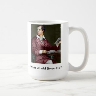 Skulle vad Lord Byron Göra? WWBD Kaffemugg