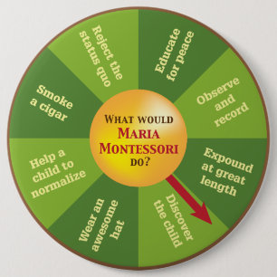 Skulle vad Maria som Montessori gör? Knapp