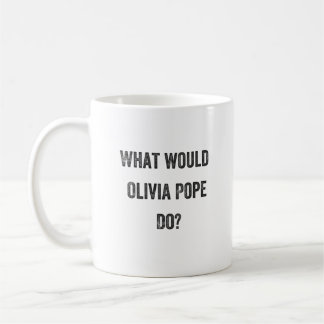 Skulle vad Olivia Pope Göra? (Skandal) Kaffemugg