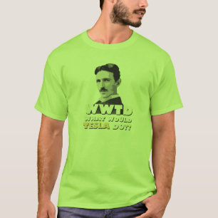 Skulle vad Tesla gör? T-tröja T Shirt
