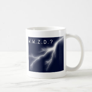 Skulle vad zeusen gör? kaffemugg