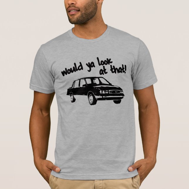 Skulle yalook på det! tee shirt (Framsida)