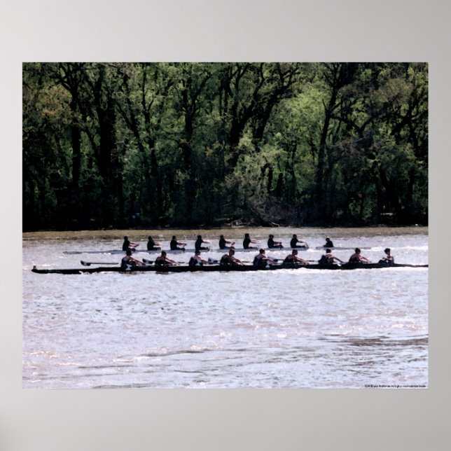 Skuller på Potomac Poster (Framsidan)