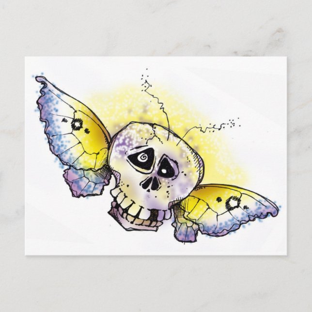 Skullerfly Vykort (Framsida)