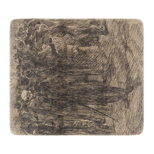 Skullet i folkmassan (av Albert Besnard) (Framsidan)