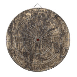 Skullet i folkmassan (av Albert Besnard) Darttavla