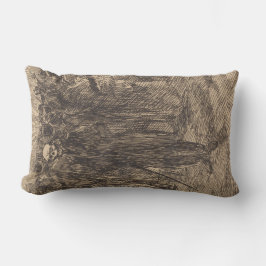 Skullet i folkmassan (av Albert Besnard) Lumbarkudde