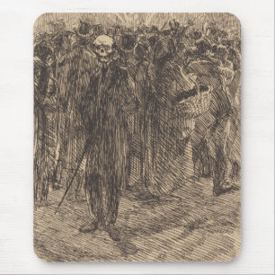 Skullet i folkmassan (av Albert Besnard) Musmatta