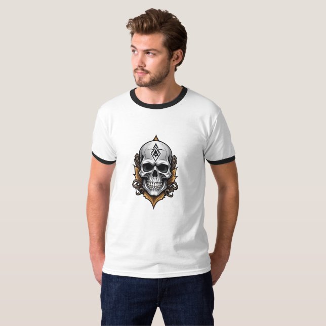 Skullet T Shirt (Hel framsida)
