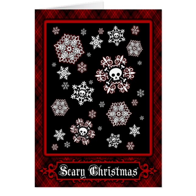 Skullflakes Hälsningskort (Framsidan)