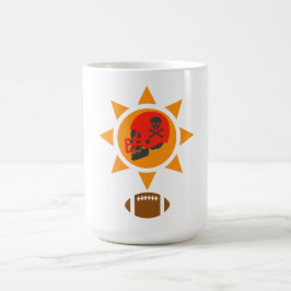 Skullfotboll Kaffemugg