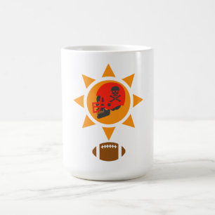 Skullfotboll Kaffemugg