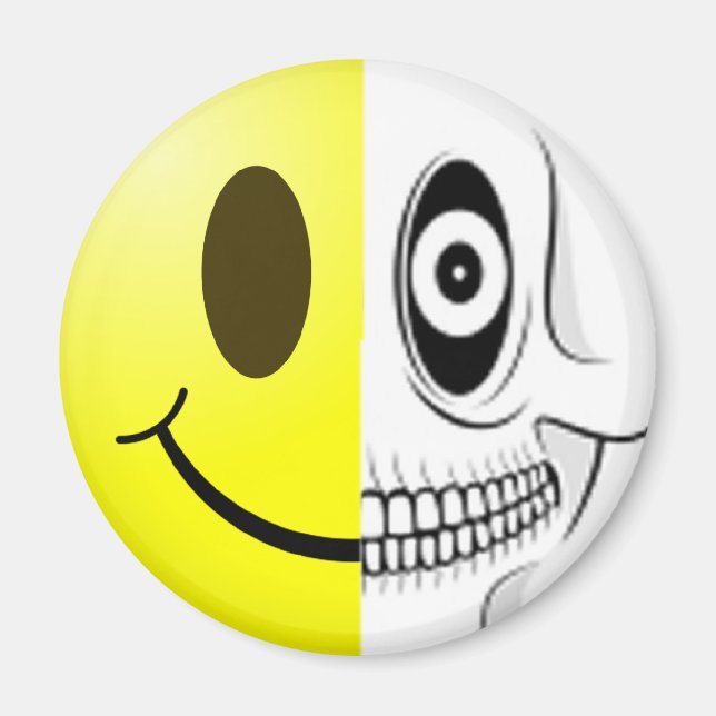 Skullgarnet Magnet (Framsidan)