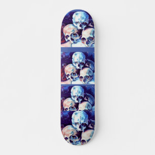 Skullgrafik Mini Skateboard Bräda 18,5 Cm