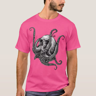Skullgrafik på Octopus Sugar T Shirt