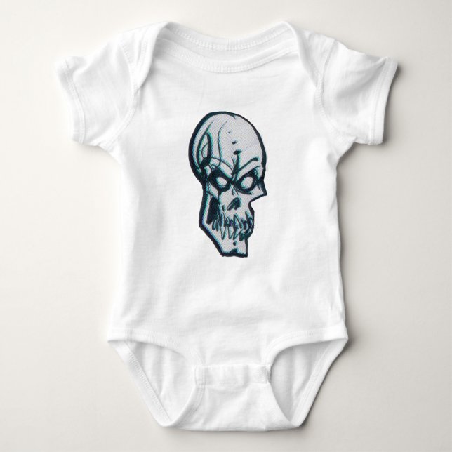Skullhuvud t-shirt (Framsida)