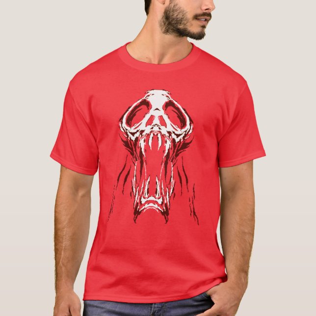 skullie t shirt (Framsida)