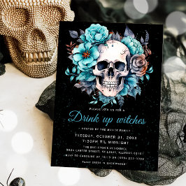Skullig Vuxen Dra upp vitsar Halloween fest Inbjudningar