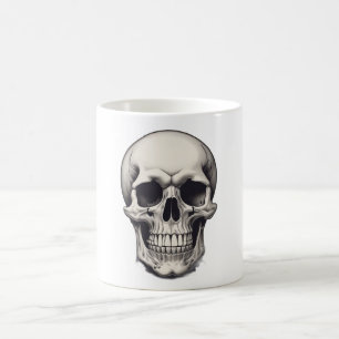 Skullillustration Kaffemugg