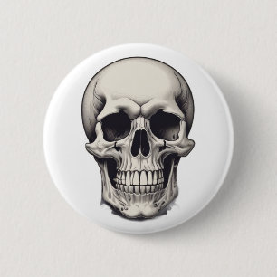 Skullillustration Knapp