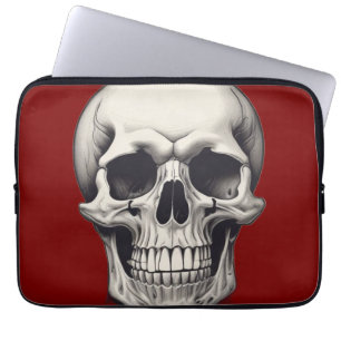 Skullillustration Laptop Fodral