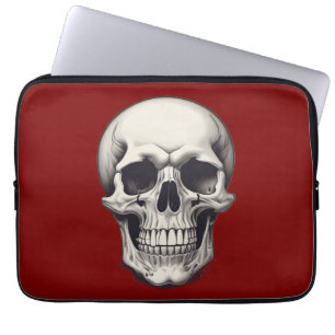 Skullillustration Laptop Fodral