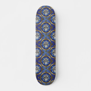 Skullkompass Mini Skateboard Bräda 18,5 Cm
