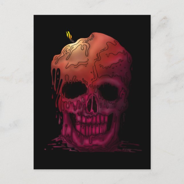 Skullljus Vykort (Framsida)