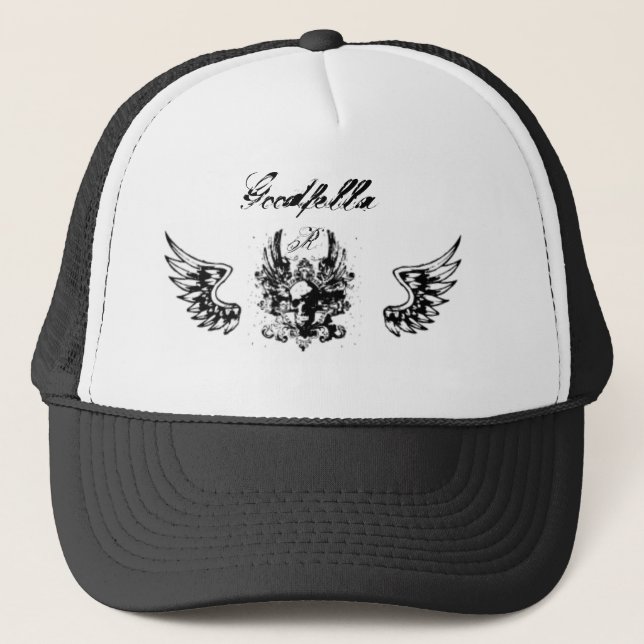 skulllll Goodfella, R Truckerkeps (Framsida)