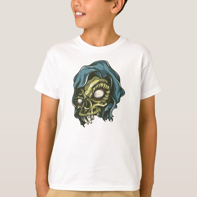 Skulllös komfortSoft® Långärmad T-Shirt (Framsida)