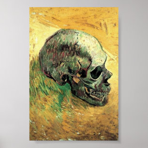 Skullmålning, målning av Van Gogh-Berömd Poster