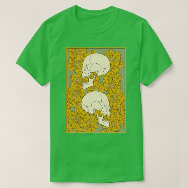 Skullprofil T Shirt (Design framsida)