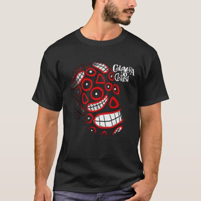 Skulls and mouths t shirt (Framsida)