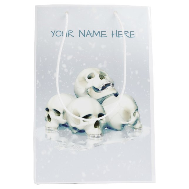 Skulls in the snow. Personalized (Framsidan)