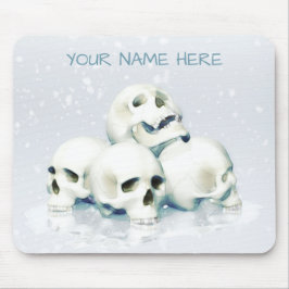 Skulls in the snow. Personalized Musmatta