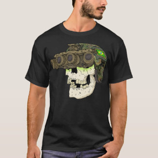 Skullsoldat med nattvision. Brasilien. T Shirt