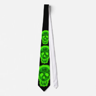 Skullspecifikationer 3 döskallar slips