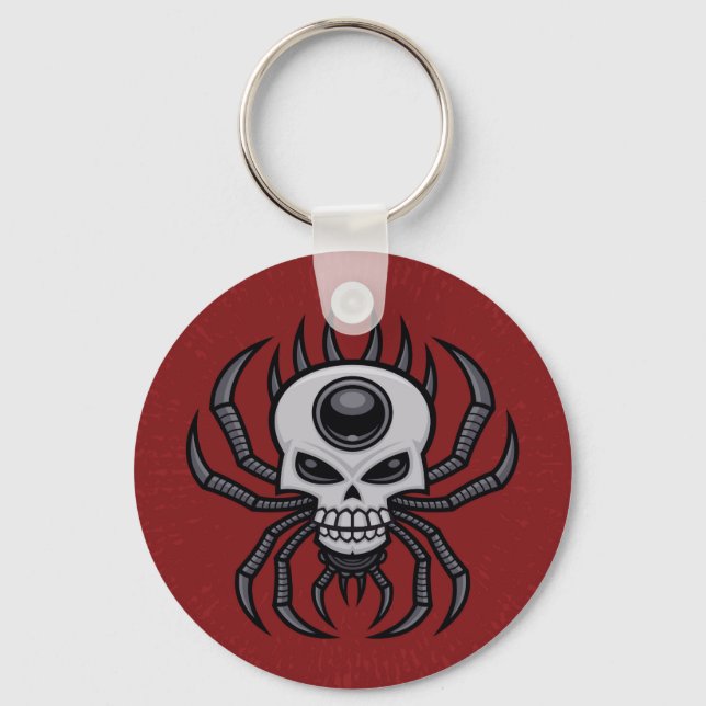 Skullspets Nyckelring (Framsida)