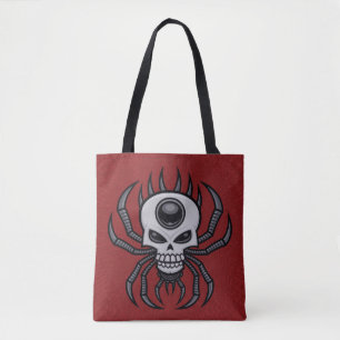 Skullspets Tygkasse
