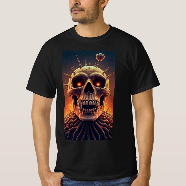 Skullspirit T Shirt (Framsida)