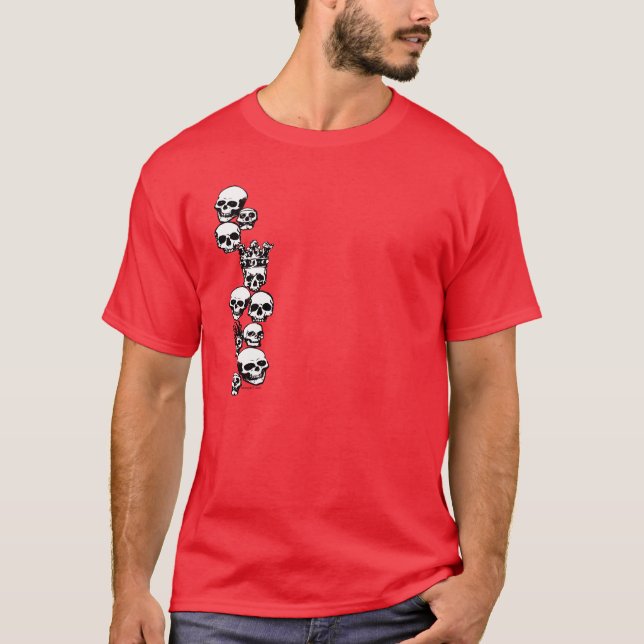 SkullsT-Skjorta 2side Tee (Framsida)