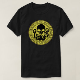 Skullthulhu Fearfull Gult T Shirt