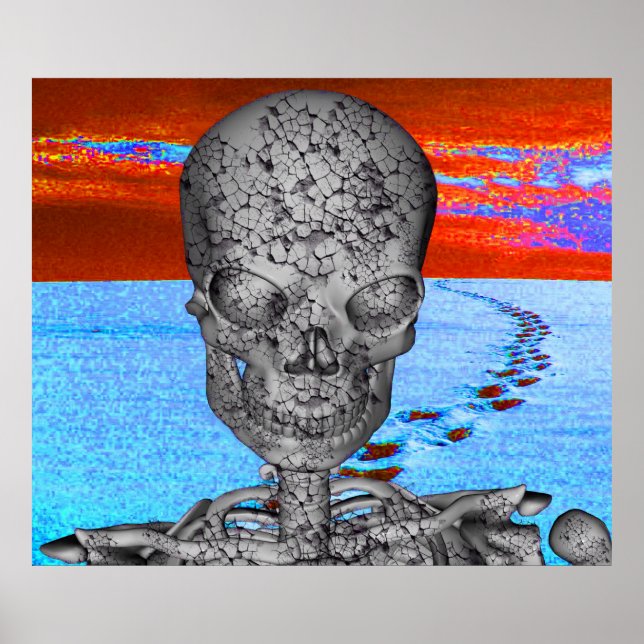 Skulltidsresenär Poster (Framsidan)