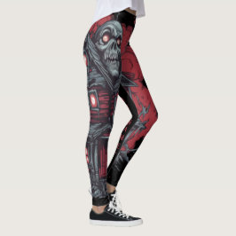 Skulltop Manor: A Nightmare Unlehad Leggings