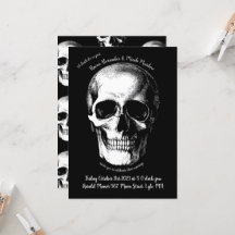 Skullvadsbjudan till Gothic bröllop