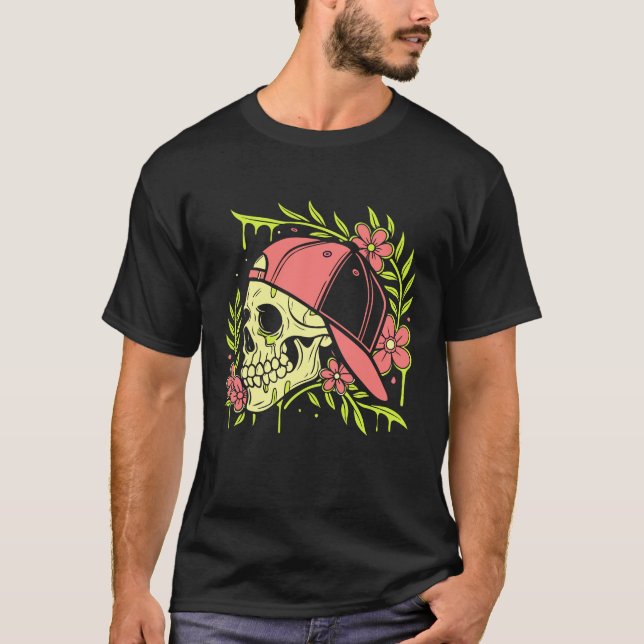 Skullvision - Konst av efterlivet T-Shirt (Framsida)