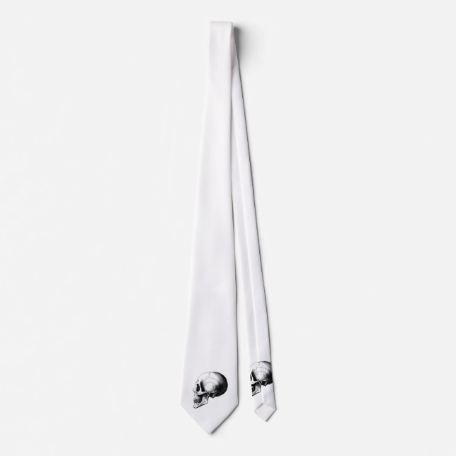 Skullvit ruta slips (Framsida)