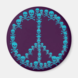 Skully Fredstecken Magnet